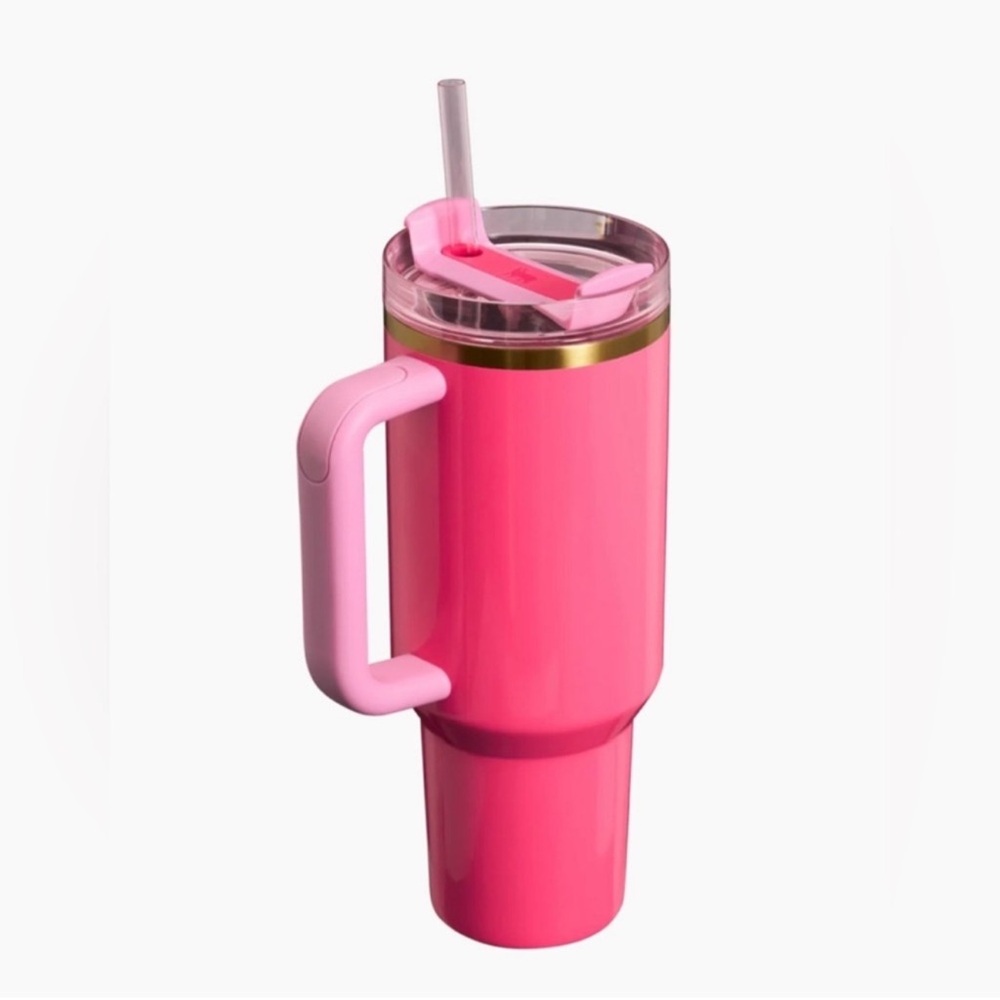 Stanley Pink Parade 40 oz Tumbler, Limited Edition Quencher H2.0 FlowState, New - Picture 2 of 9